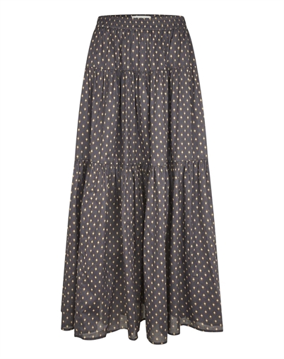 Lollys Laundry - Sunset LL Maxi Nederdel - Dark Blue